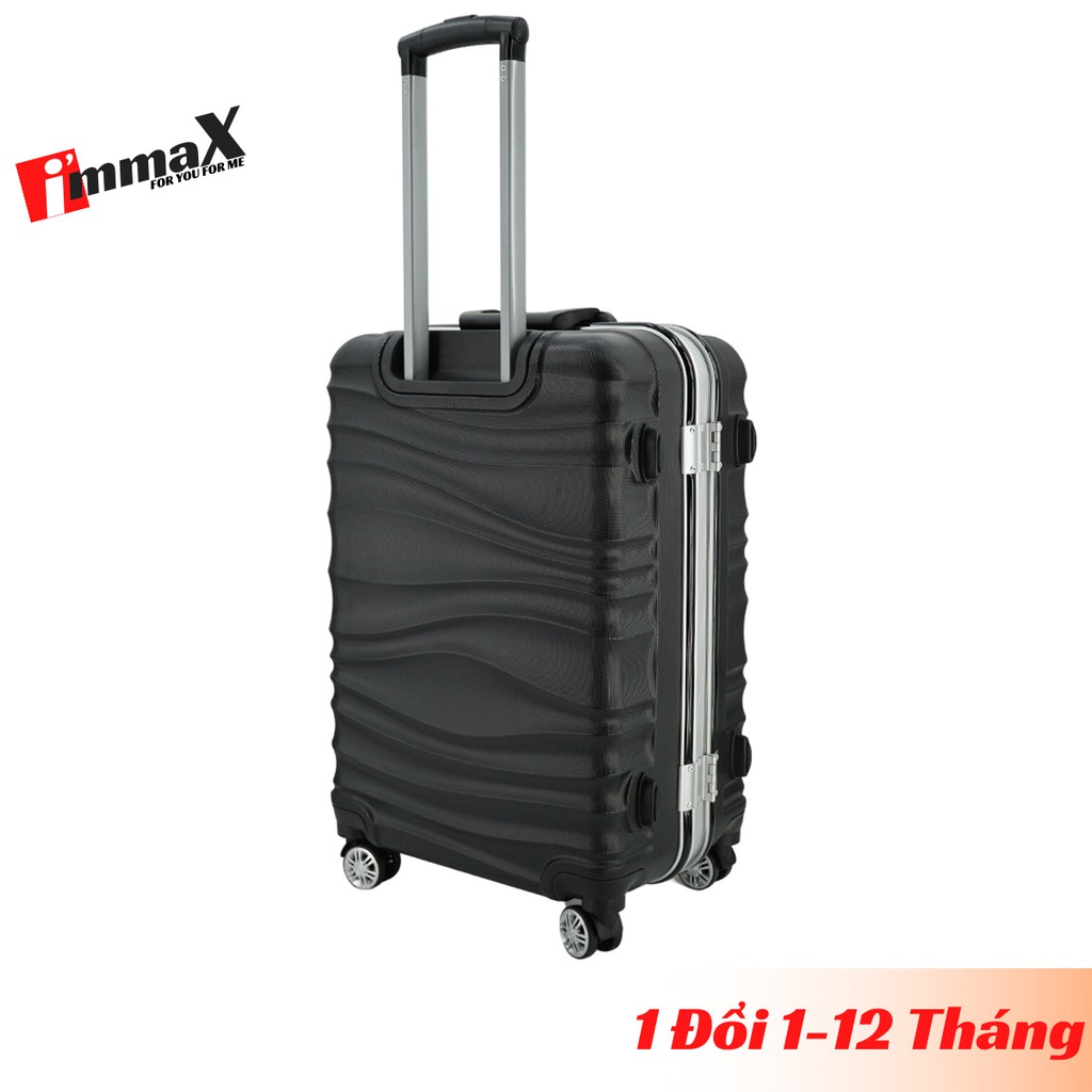 Vali khung nhôm nắp gập size 24inch immaX A17 ký gửi hành lý bảo hành 3 năm chính hãng, 1 đổi 1 trong 12 tháng