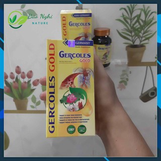 [COMBO 3 HỘP] VIÊN UỐNG GERCOLES GOLD - Hỗ Trợ Hạ Mỡ Máu Giảm Nguy Cơ Xơ Vữa Ổn Định Huyết Áp- CHÍNH HÃNG HỘP 30 VIÊN