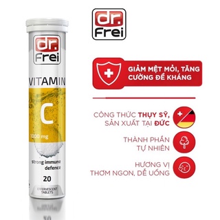 Vitamin c 1000mg sủi dr frei