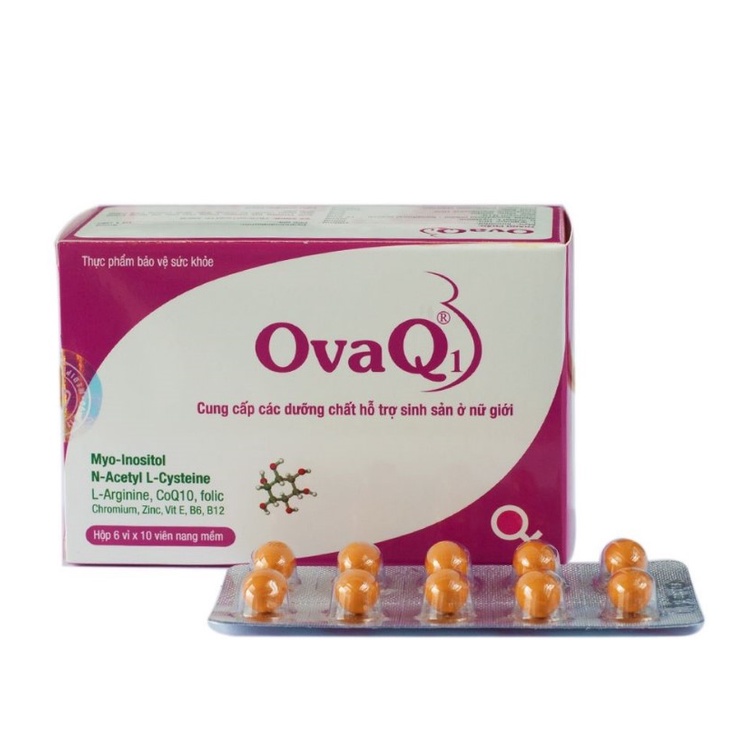 OvaQ1 giúp khoẻ trứng, mang thai tự nhiên