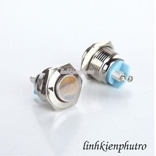 Nút Nhấn Reset Chống Nước 16mm