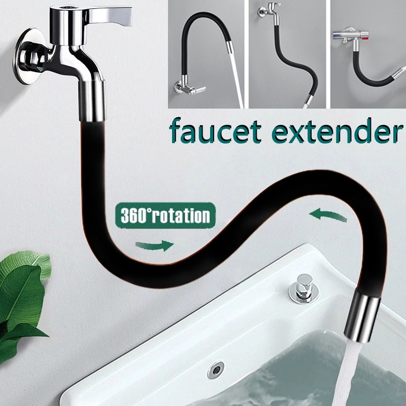 Đầu Vòi Nước Nối Dài 20/30/50Cm /360 Độ Có Thể Điều Chỉnh