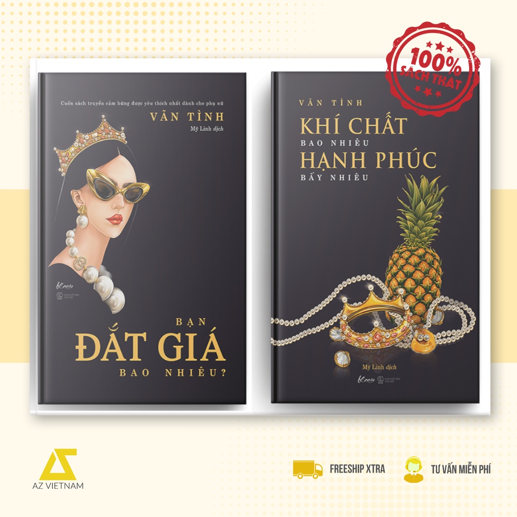 Sách - Combo 2 cuốn: Bạn Đắt Giá Bao Nhiêu? (Tái Bản 2022) + Khí Chất Bao Nhiêu Hạnh Phúc Bấy Nhiêu (Tái Bản 2022)