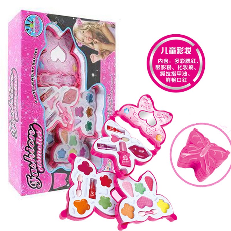 Bộ mỹ phẩm trang điểm trẻ em an toàn không độc hại - MH: B0068