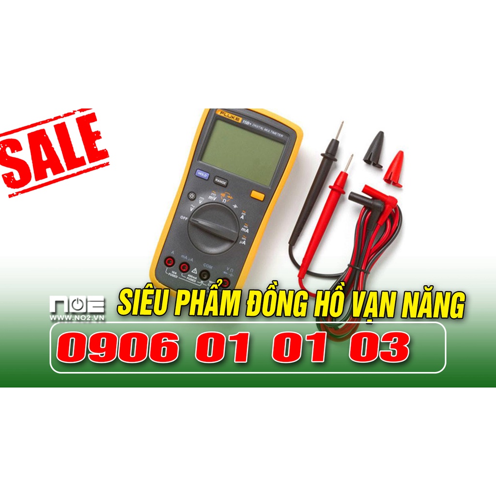 Đồng hồ vạn năng giá rẻ trường tồn với thời gian   Fluke 15+