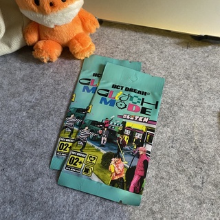 Ảnh photocard NCT Dream Glitch Mode popup store MD pop up 4x6 frame hologram Universe tattoo trading Jisung Jaemin