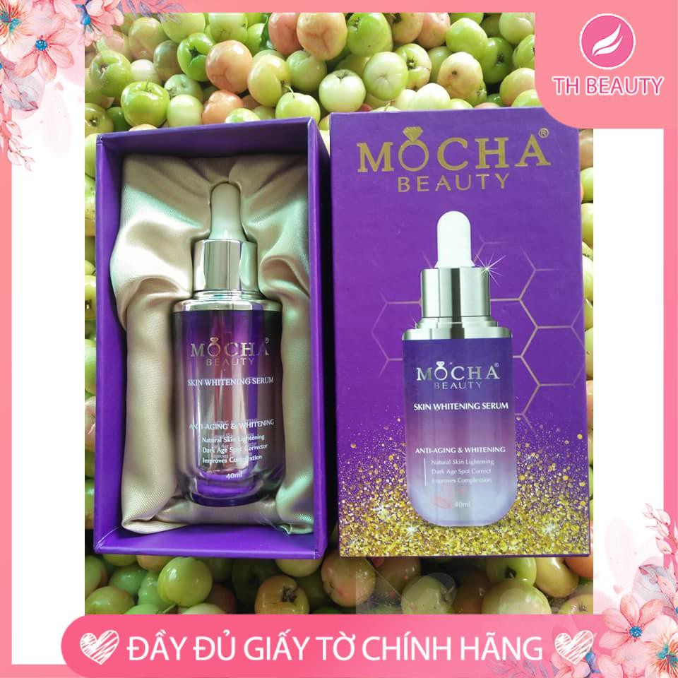 <THẬT 100%> Serum Mocha dưỡng da, tinh chất trà xanh