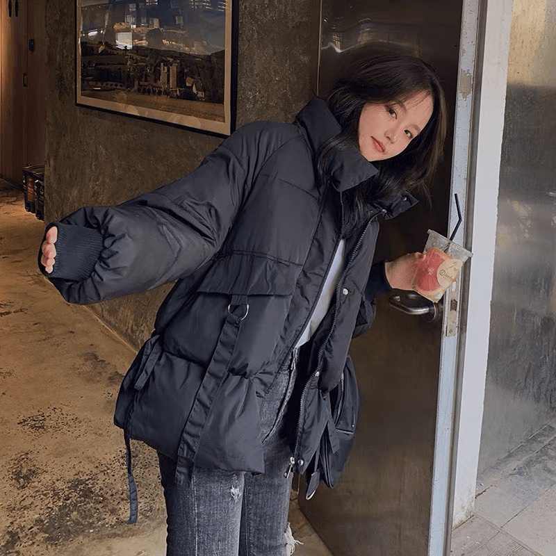(Mẫu Mới) FREE SHIP MAX ÁO PHAO BÉO NỮ CHẦN BÔNG BA LỚP CÓ NÓN LÔNG THÁO RỜI CỰC ẤM SIÊU SANG CHẢNH PHONG CÁCH HÀN QUỐC