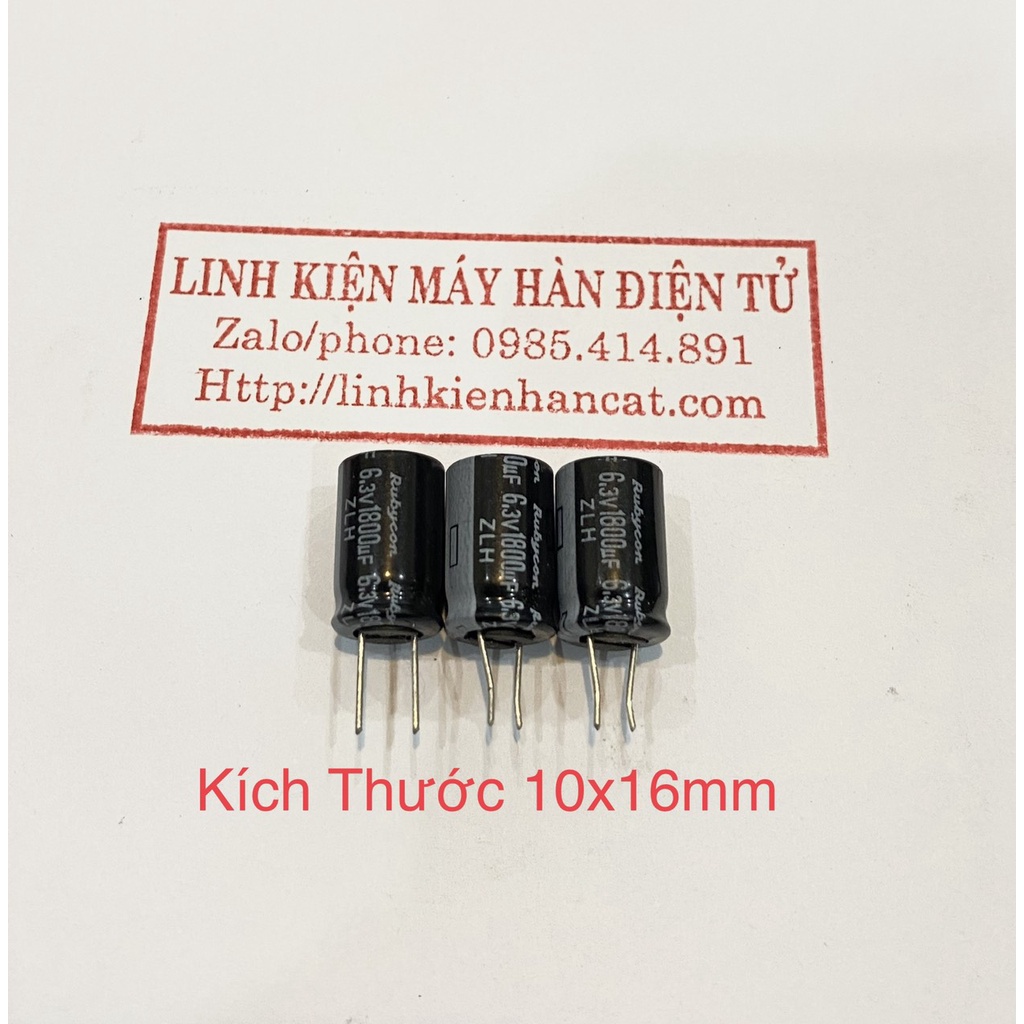 5 Tụ 1800UF 6.3V