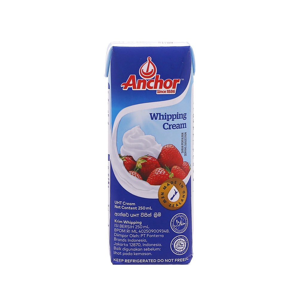 Whipping Cream Anchor 250ml