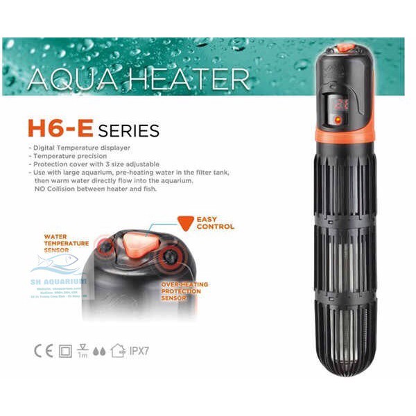 SƯỞI CHO BỂ PERIHA THẾ HỆ MỚI H6-E 300W, 500W