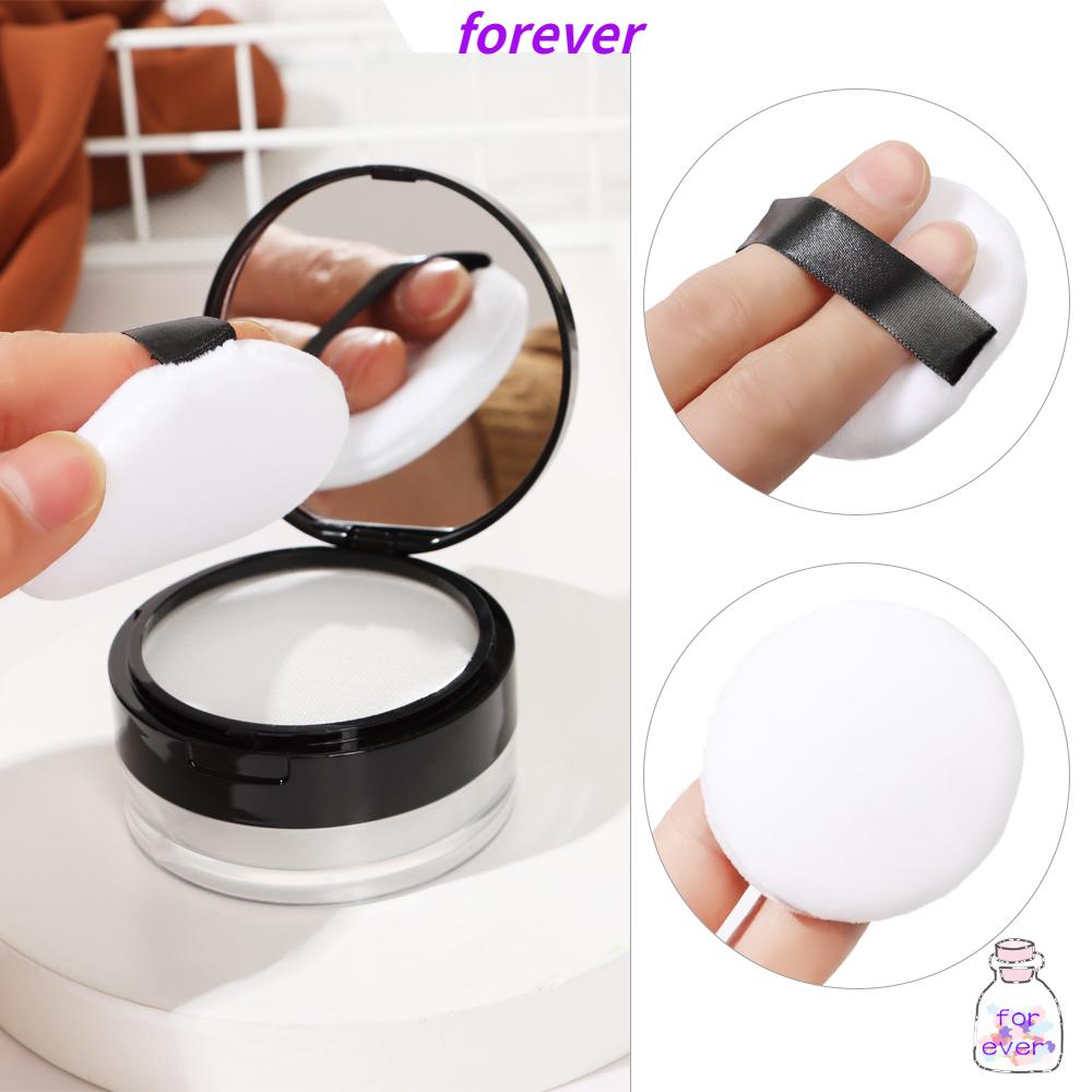 Forever Hộp Rỗng Đựng Phấn Phủ Trang Điểm Có Gương Cảm Ứng Thiết Kế Lưới Với Mút Nóng