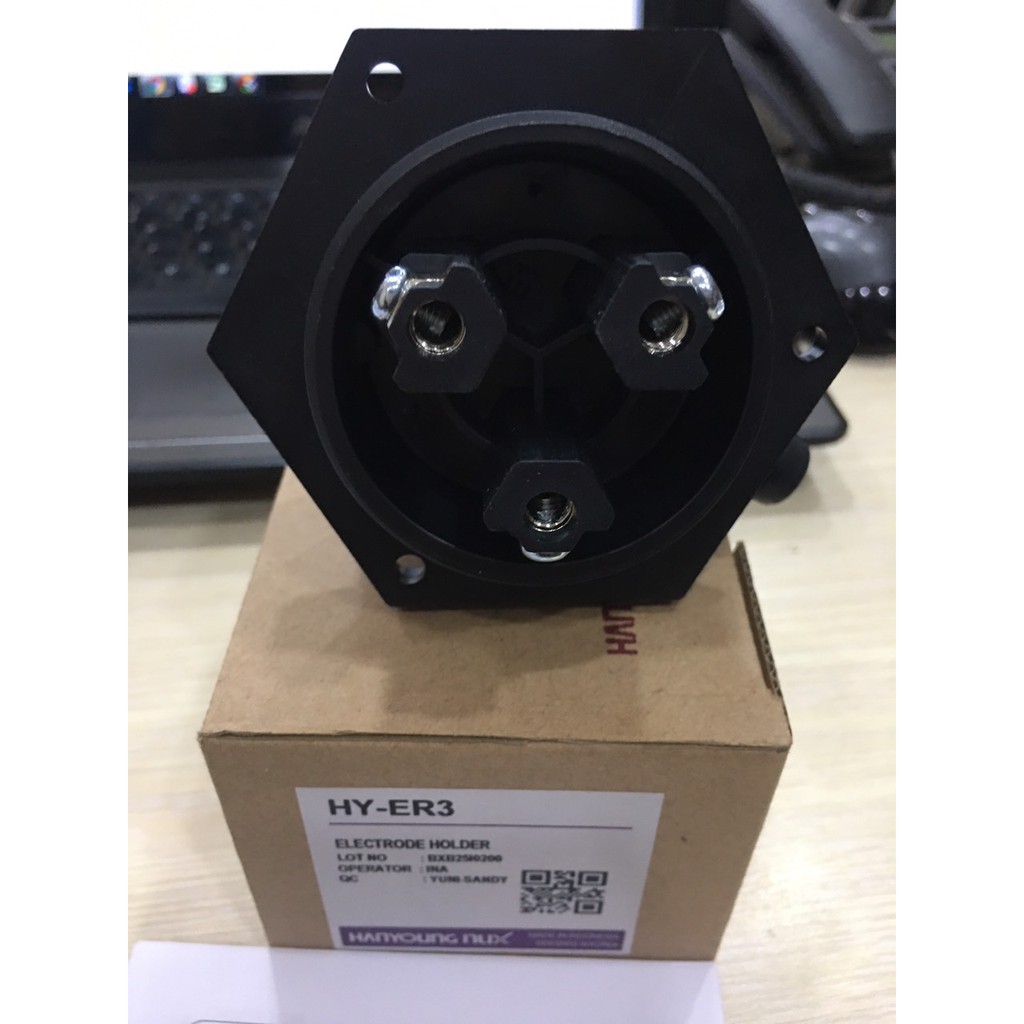 Đế giữ điện cực rờ le mực nước  HY-ER3, Hanyoung Nux