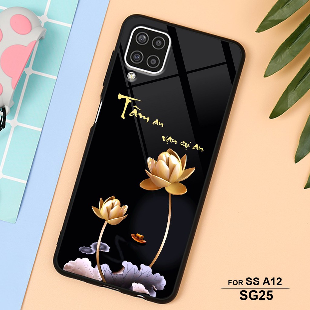 ỐP lưng kính 3D SAMSUNG A12, ỐP điện thoại thế hệ mới siêu sang Son Store