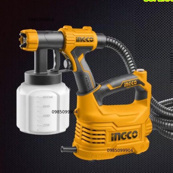 Máy phun sơn bình nhựa INGCO 500W SPG5008