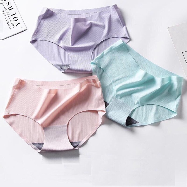 Quần lót đúc ko đường may vải mát