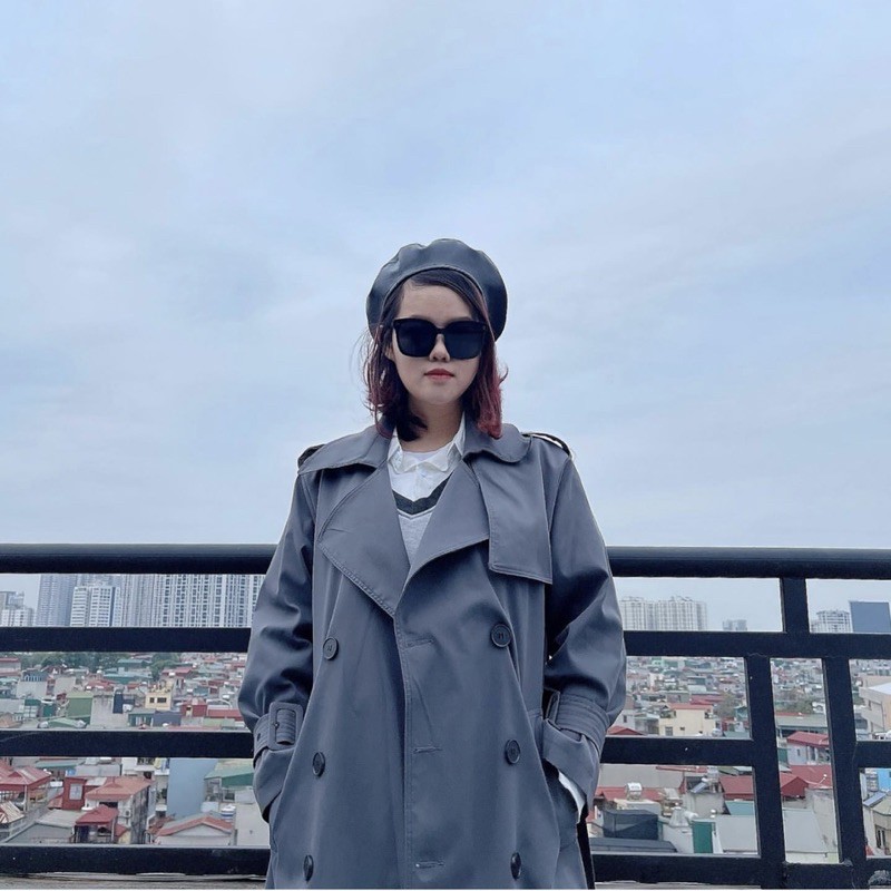 Mũ beret chất liệu da