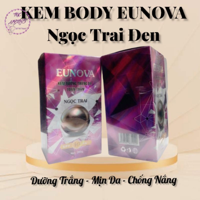 KEM DƯỠNG TRẮNG DA EUNOVA NGỌC TRAI ĐEN