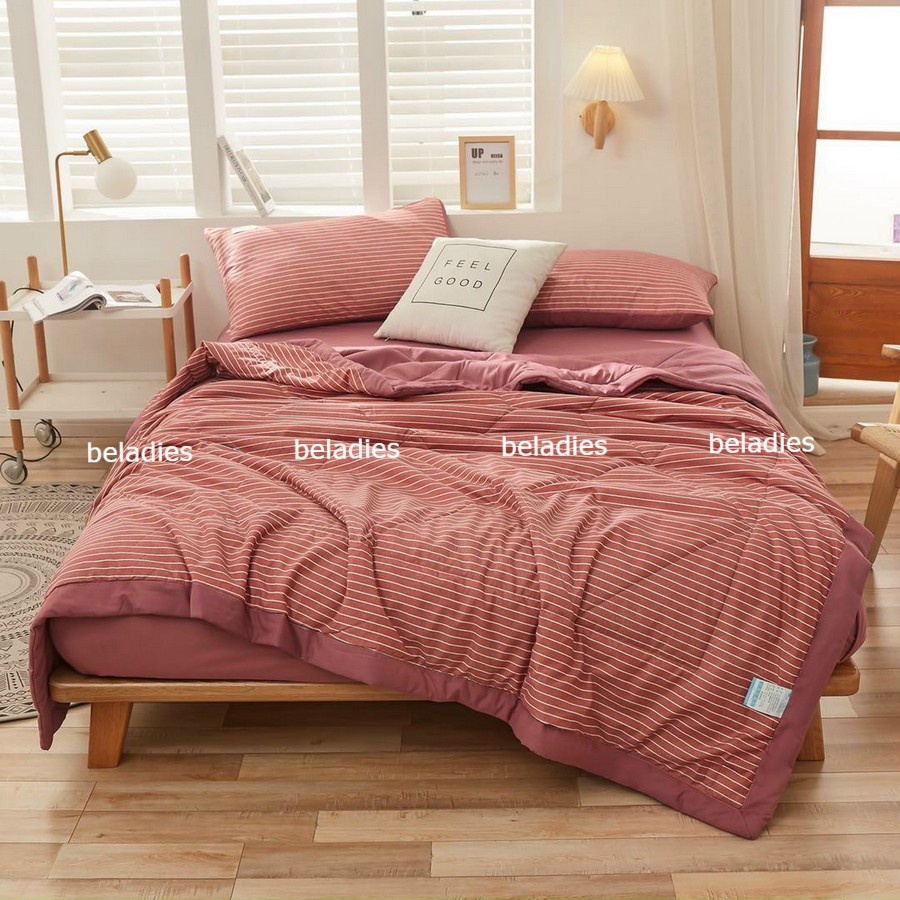 Bộ chăn ga gối cotton tici đủ kích thước giường nệm nhiều màu chưa kèm ruột gối