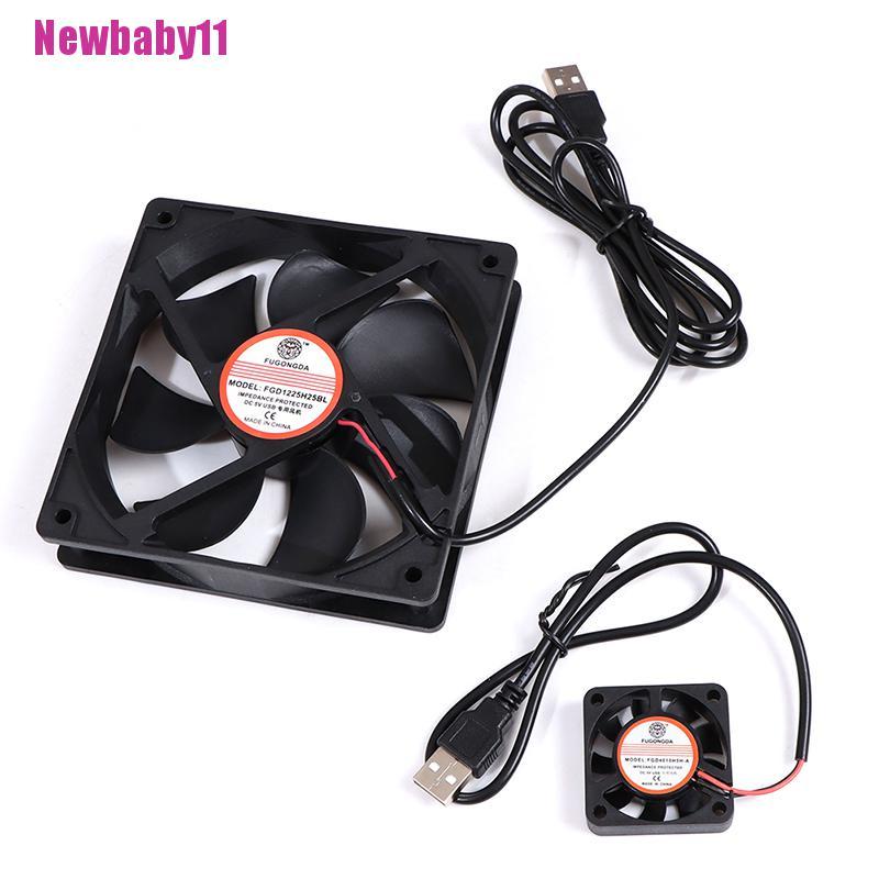 Quạt Tản Nhiệt Không Chổi Than Newbaby11] DC 5V USB Cho Máy Tính