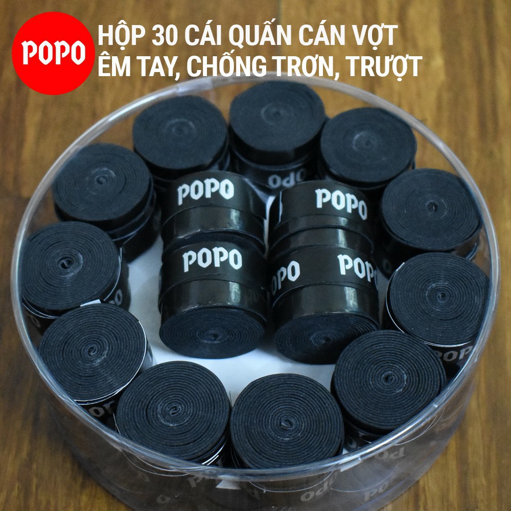 Quấn cán Tennis, Cầu lông Hộp 30 cái YONEX mềm mại độ bền cao - POPO Collection