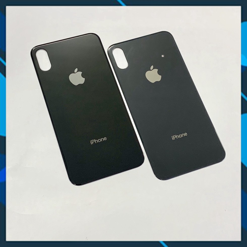 Nắp lưng iPhone X vành nhỏ ĐEN