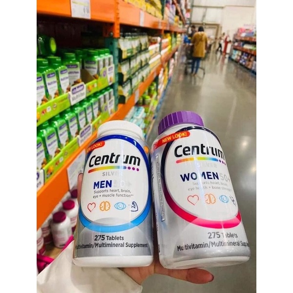 Vitamin tổng hợp centrum men 50+