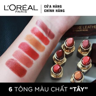 Son Lì Mượt Môi LOreal Paris Luxe Leather Limited Edition 3.7g