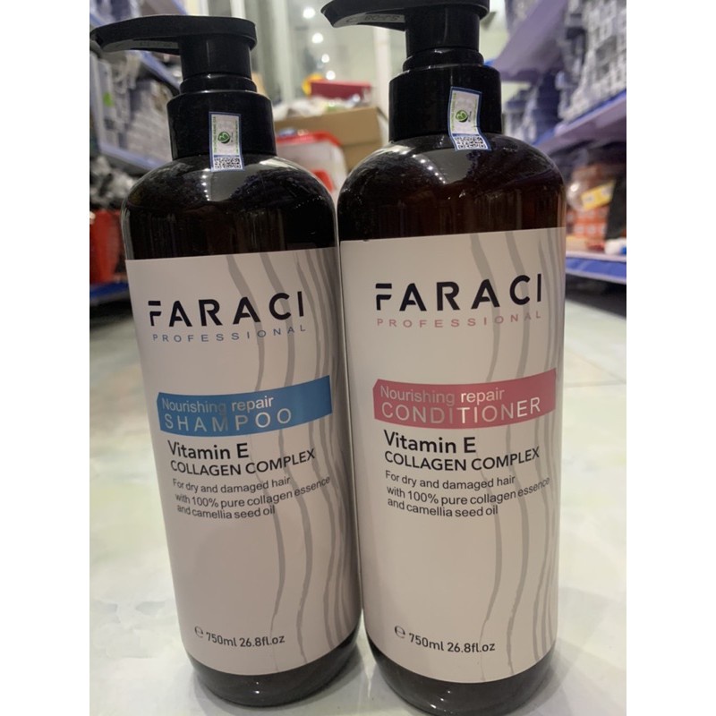 Cặp gội xả FARACI mẫu mới nhất❤️ DẦU GỘI SIÊU PHỤC HỒI FARACI