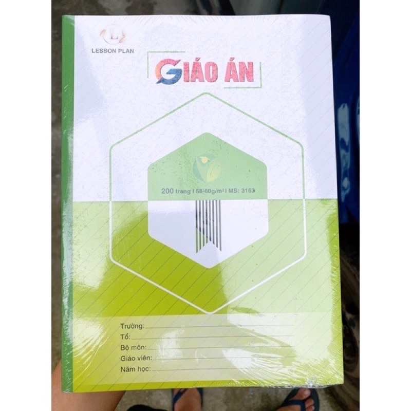 Sỉ 10 quyển SỔ GIÁO ÁN A4 200 trang KẺ NGANG HẢI TIẾN  LOẠI CAO CẤP