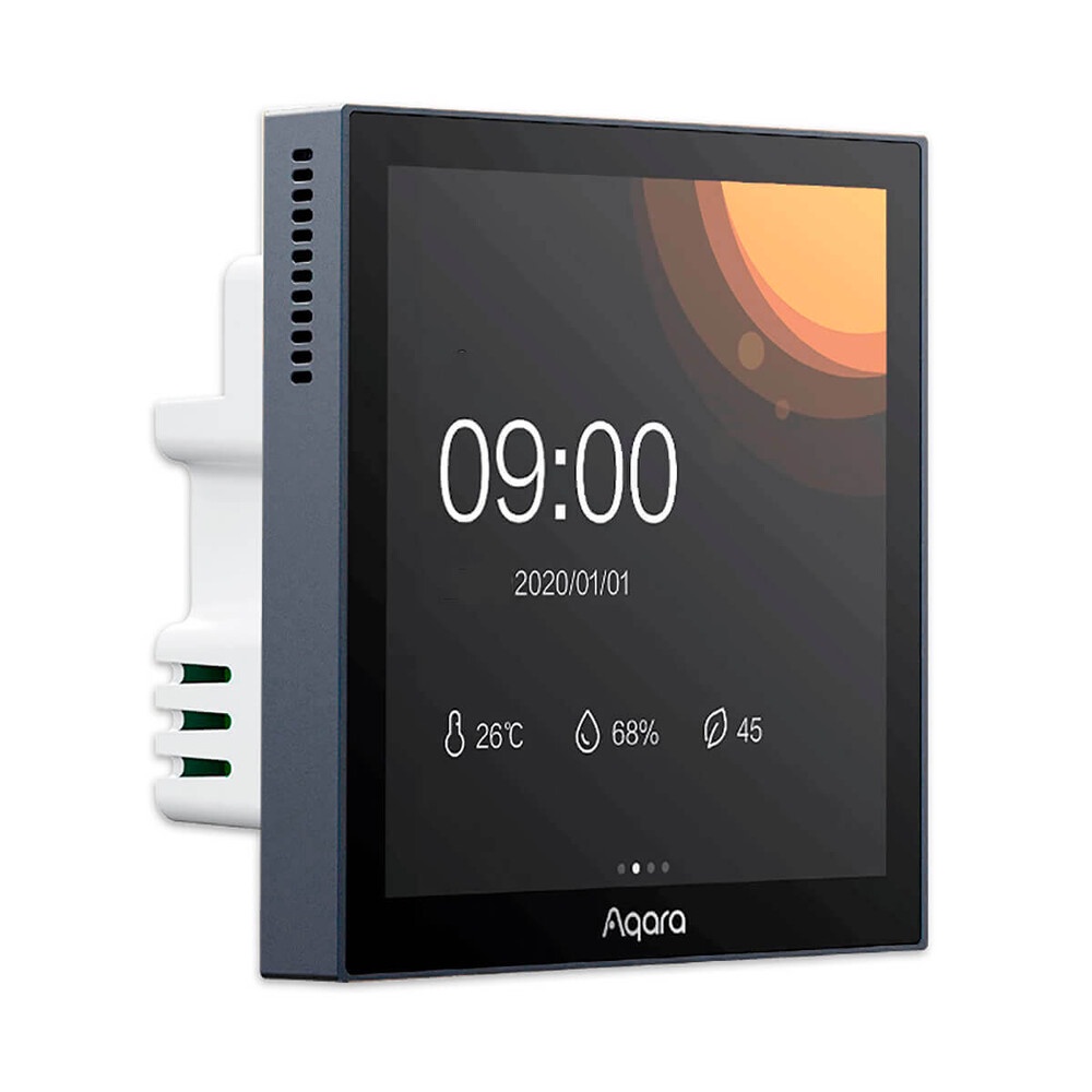 Màn hình cảm ứng Aqara S1 Smart Scene Panel 3.95 inch - Đổi màu đèn, Kéo rèm, Chỉnh nhiệt độ điều hoà, Cần trang bị hub
