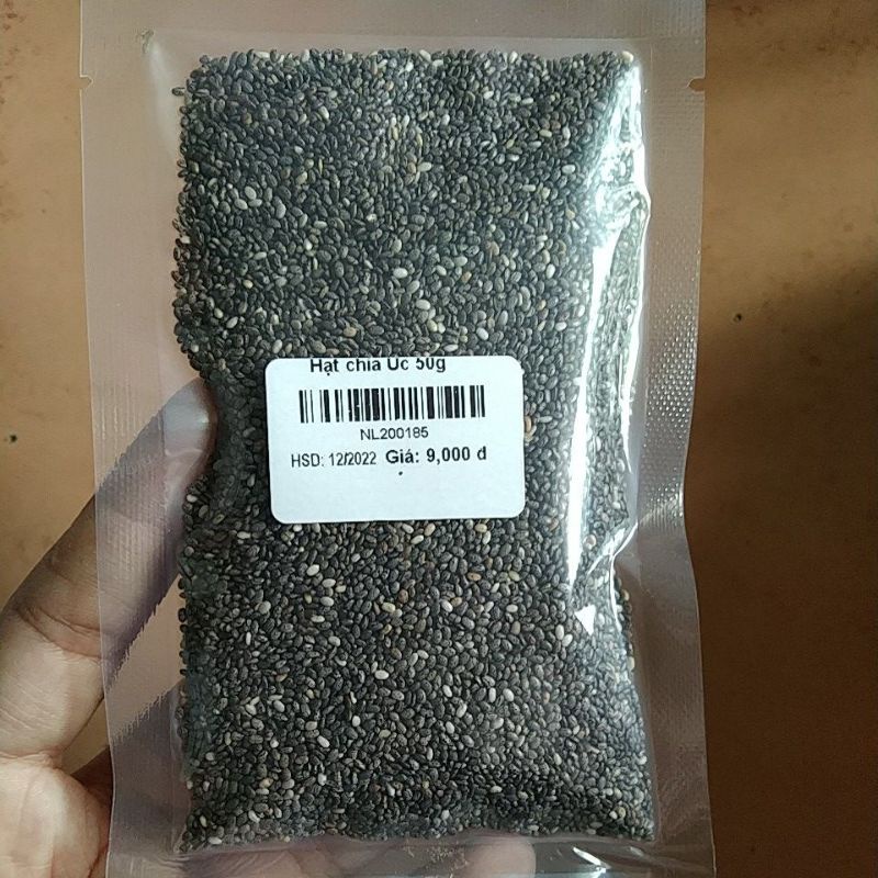 Hạt chia úc organic chia seeds 50g