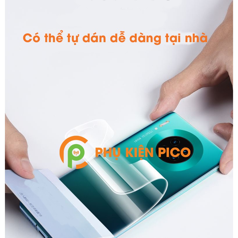Dán lưng Huawei Mate 30 full mặt lưng dẻo trong suốt PPF tự phục hồi vết xước - Dán dẻo Huawei Mate 30