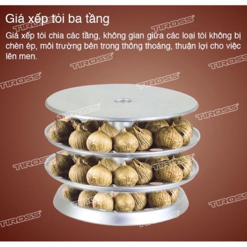 [Tiross-Việt Nam] Máy làm tỏi đen Tiross TS908 , Sản Phẩm Chính Hãng, Bảo Hành 12 Tháng - Nowship 24/7