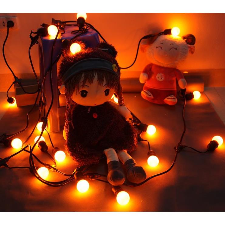 Bộ dây đèn led búp chanh 10 mét 20 bóng 1w