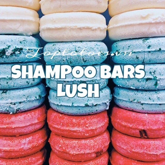 Bánh gội Lush Solid Shampoo Bars lành tính, chăm sóc tóc chuyên sâu | BigBuy360 - bigbuy360.vn