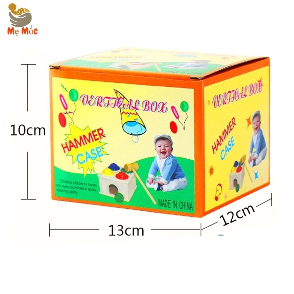 Đồ Chơi Đập Bóng Hammer Case Nhiều Màu Sắc Vui Nhộn Bằng Gỗ Cho Bé Tư Duy Thông Minh  - Shop Mẹ Mốc ,ĐB