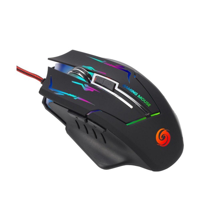 Khuyến mãi chuột gaming K1021 Led đẳng cấp + Tặng 1 lót chuột - Chuột chơi game - Gaming mouse - Chuột cho game thủ