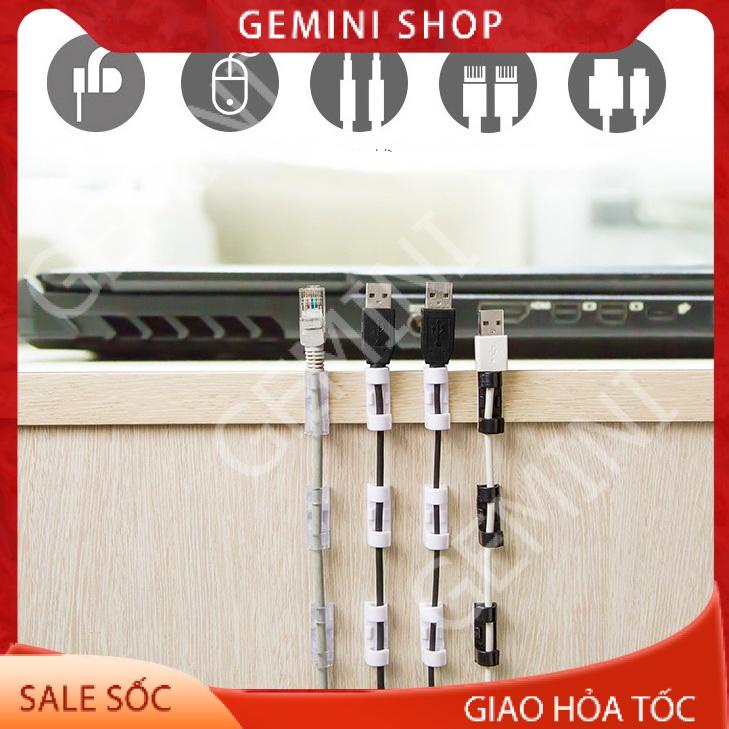 VỈ 20C KEO 3M MỚI Nẹp Cố Định Dây Điện LXQ20 Kẹp Giữ Cáp Sạc Nẹp Dây Điện Chống Rối Dán Tường Siêu dính GEMINI SHOP