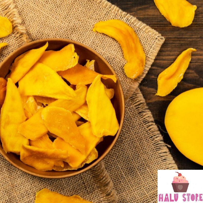 [Hàng Loại 1] Xoài Sấy Dẻo Đà Lạt Không Đường Đặc Sản Ngon - Trái Cây Sấy Dẻo Món Ăn Vặt Ngon Cho Mẹ Bầu