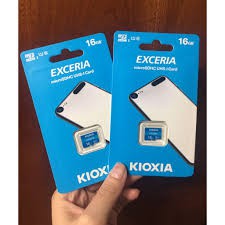 Thẻ Nhớ MicroSDHC Kioxia Exceria 16GB UHS-I U1 100MB/s  - Formerly Toshiba Memory