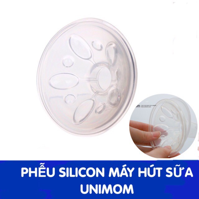 (Dập nổi Made in Korea) Phễu Maxa silicone - Phụ kiện cho máy hút sữa UNIMOM MEZZO, K-POP KPOP, ALLEGRO, FORTE, MINUET