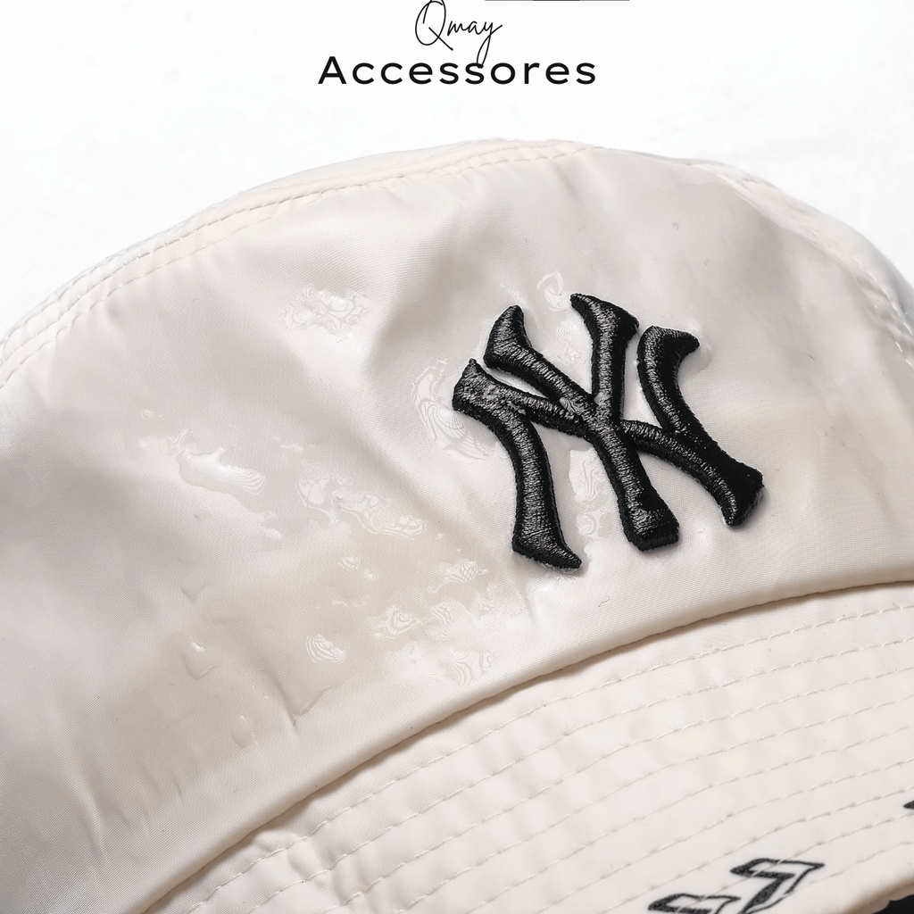 Nón Mũ Bucket NY LA MLB Hàng Hiệu HOT TREND  Xuất Khẩu Vải Poly Cotton Thoáng Mát