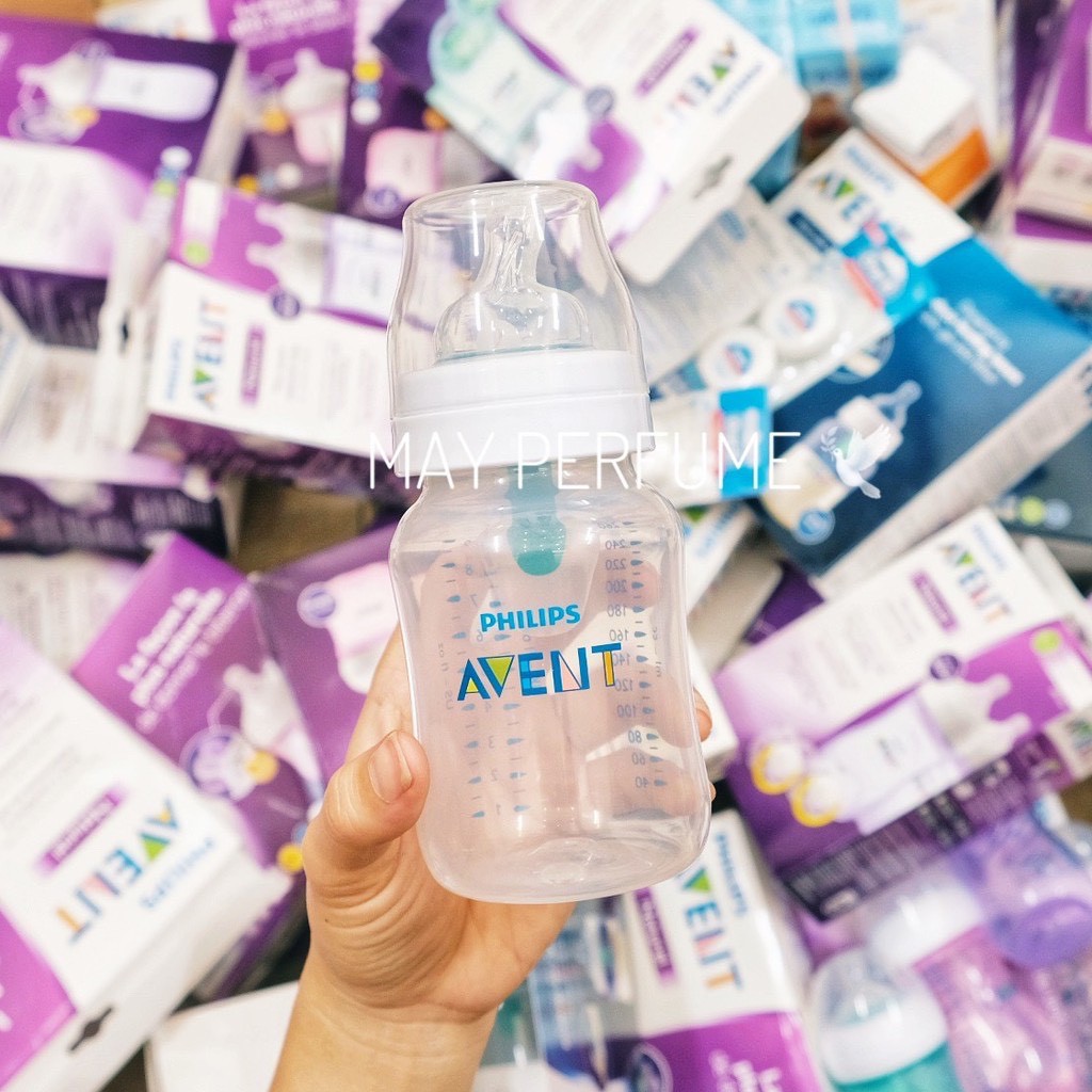 Bình sữa chống đầy hơi Philips Avent với Van giữ sữa AirFree 125ml / 260ml / 330ml
