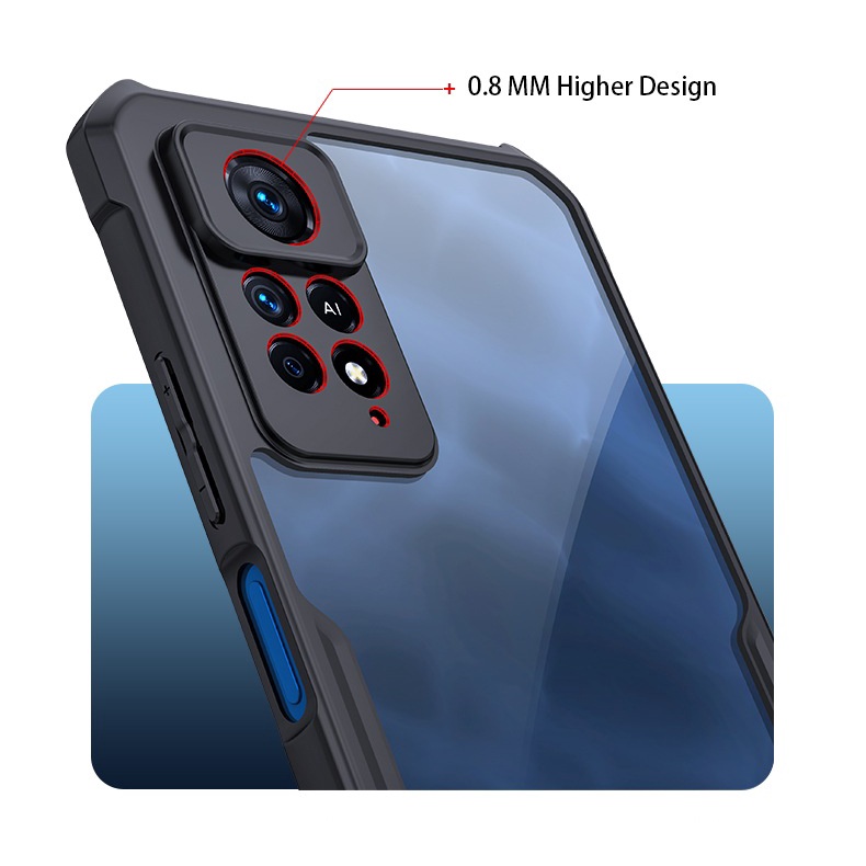 Ốp lưng Redmi Note 11 Pro / Note 12 Pro 5G  hiệu Xundd lưng trong viền màu chống sốc chống va đập