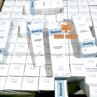 Kem dưỡng ẩm, trị chàm sữa DEXERYL CREME 50g (Mẫu mới)