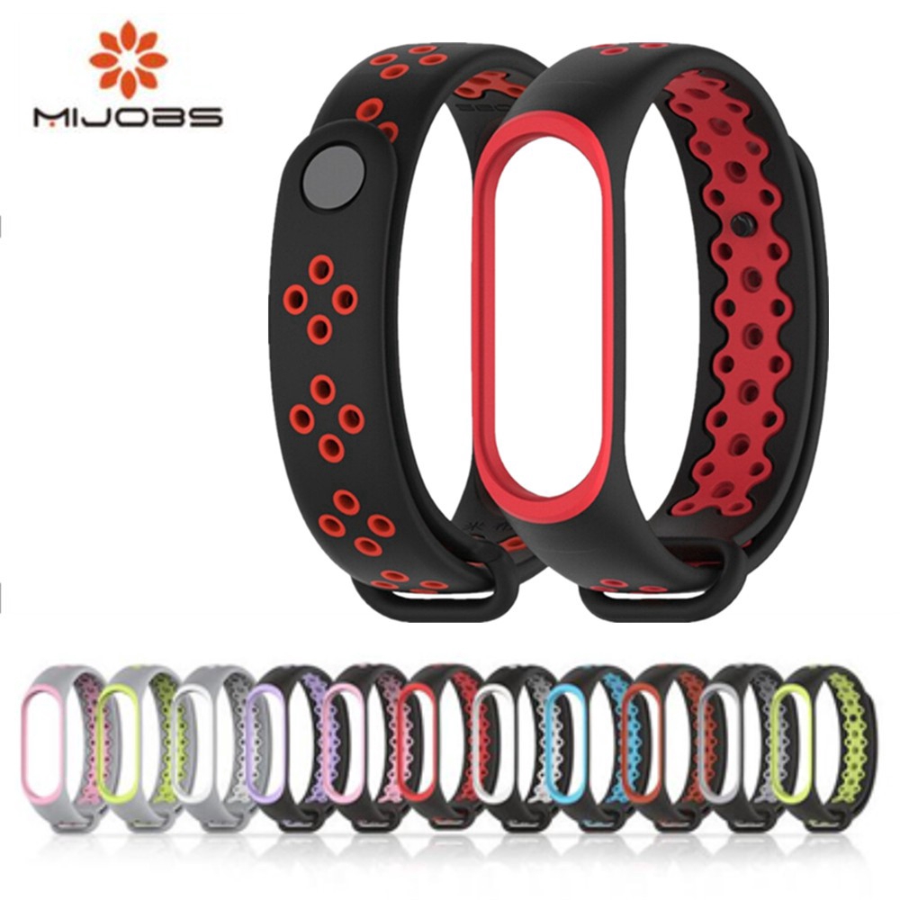 Dây Đeo Thay Thế Cho Đồng Hồ Thông Minh Xiaomi Mi Band 3 4 Chất Lượng Cao