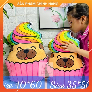 🌞Gối Handmade🌞Gấu Cầu Vồng Nhồi Bông Cao Cấp