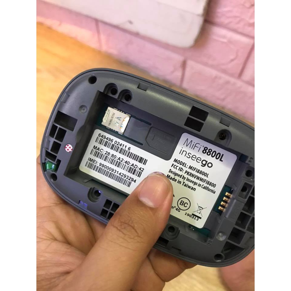 Thiết Bị Phát Wifi 4G MiFi 8800L Novatel Verizon like new 98%