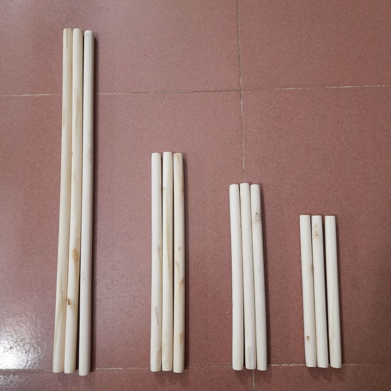 Thanh Gỗ Tròn Gỗ Bồ Đề Giá Rẻ